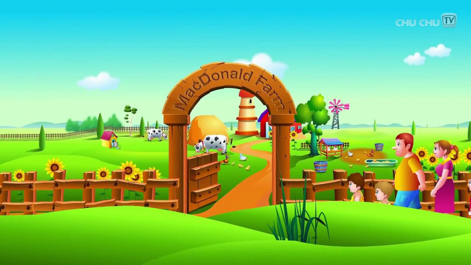 Old MacDonald Had a Farm Nursery Rhyme with Lyrics - Popular Nursery Rhymes and Songs for Children