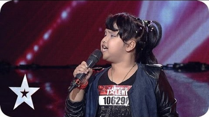 Amazing 8-year-old Nisma Putri sings ‘Listen’ by Beyonce’ - Indonesia’s Got Talent 2014