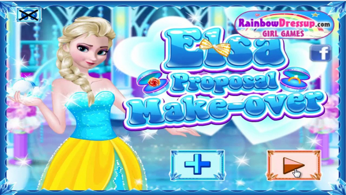 Disney Frozen Princess-Elsas Proposal Makeover-Games For Girls HD