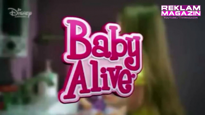 Baby Alive Diş Fırçalayan Bebeğim Oyuncak Bebek Reklamı