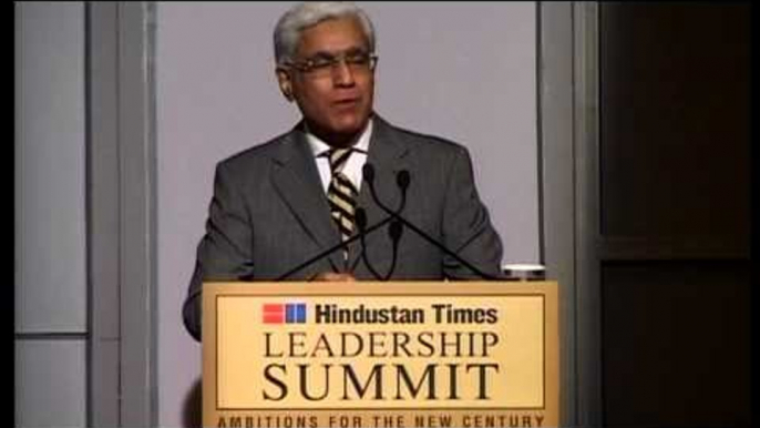 HT Leadership Summit 2008 - Asif Ali Zardari - How can India and Pakistan Work Together part 1