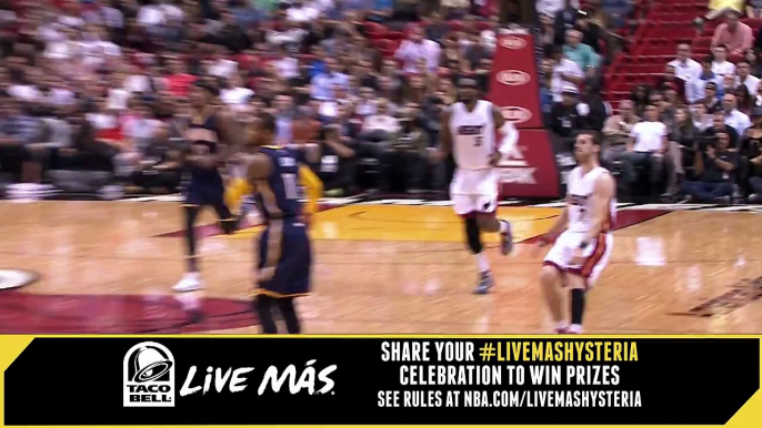 Taco Bell #LiveMasHYSTERIA; Dragic to Wade Alley-Oop!