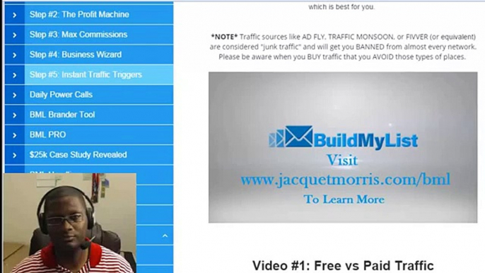 Build My List Testimonial - List Building Tips To Get More Traffic by Jacque