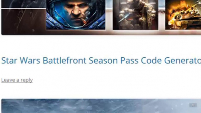 Comment Télécharger Star Wars Battlefront codes Season Pass DLC gratuit Leaked