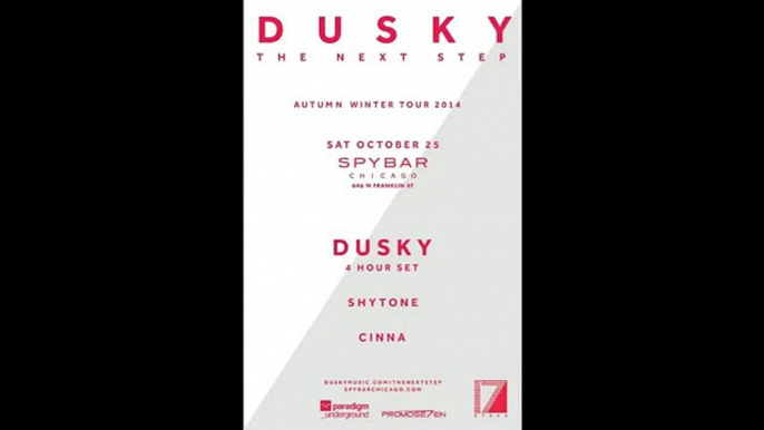 Dusky @ Spybar Chicago 10.25.14