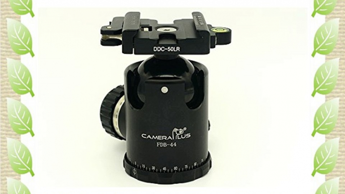 CameraPlus - FDB-44 Rótula para trípode con 44mm Esfera Arca / RRS Compatible + Quick Clamp