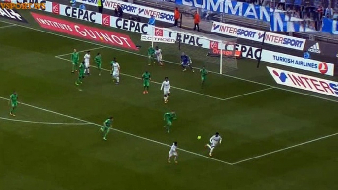 Monnet-Paquet K. Goal -  Marseille 0 - 1 St Etienne - 21-02-2016