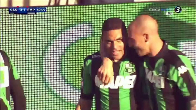 Grégoire Defrel 2nd Goal HD – Sassuolo 3-1 Empoli Serie A 21.02.2016