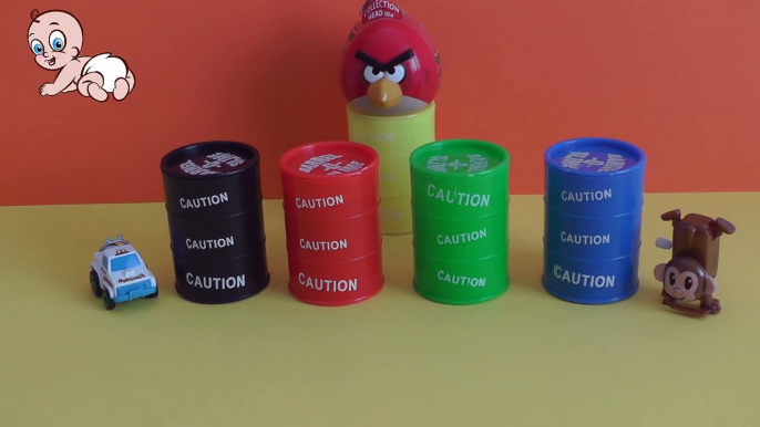 Kinder Surprise Egg Learn-A-Word! Spelling Colours! Lesson 5