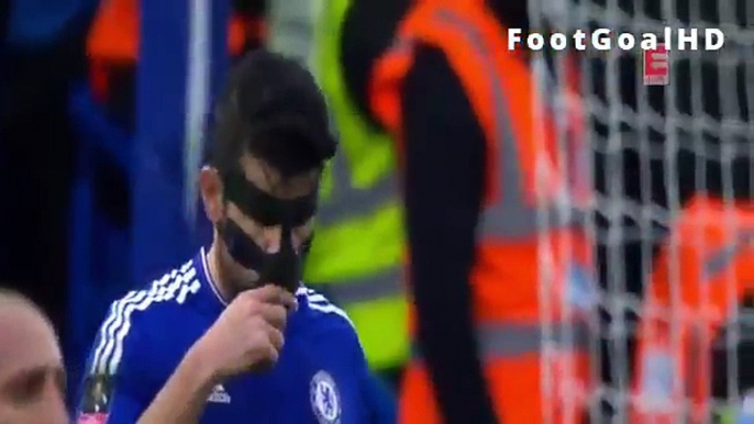 All Goals & Highlights - Chelsea 5-1 Manchester City - 21-2-2016 [FA Cup]