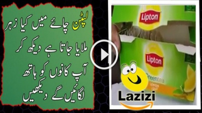 Shocking Video What Lipton Is Mixing Inside Tea Bags You Will Be Shocked - Follow Channel