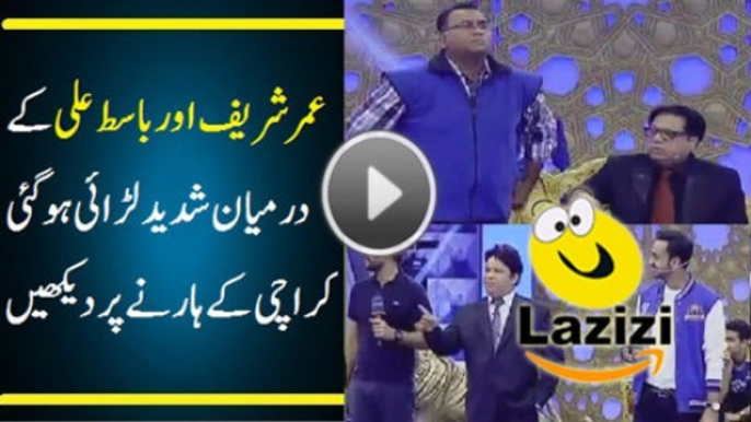 Intensive Fight Between Umer Sharif and Basit Ali Over Karachi Kings - Video Dailymotion