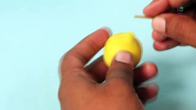 Play Doh Lemon | Learn Fruits and Vegetables | Play Doh for Kids | Learning Videos For Kids