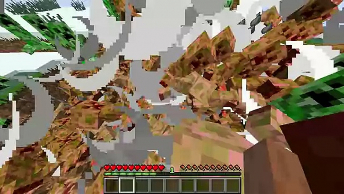 Minecraft - 1000 Creepers Explode!