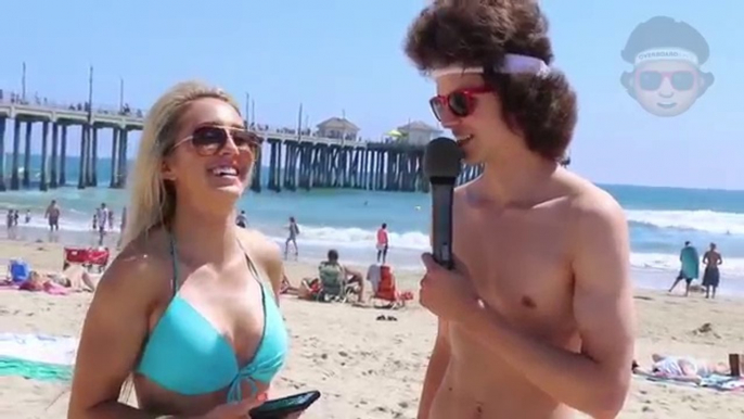 Beach sexy girls pranks