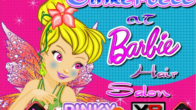 Tinkerbell At Barbie Hair Salon Game game - Best Barbie and Tinkerbell Games For Girls And Kids