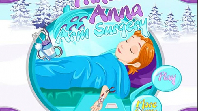 Princess Disneya- Princess Anna Arm Surgery - The surgeons hand surgery Games 2015