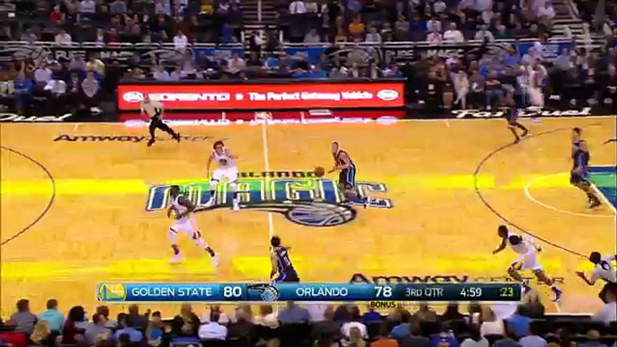 Aaron Gordon Takes Off From Just Inside the Foul Line!