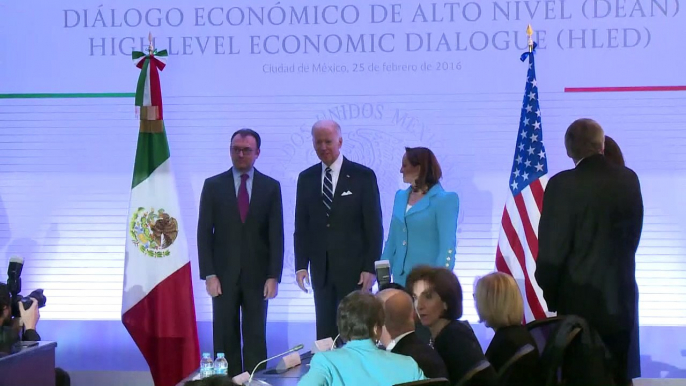 Biden critica no México retórica anti-mexicana de Trump