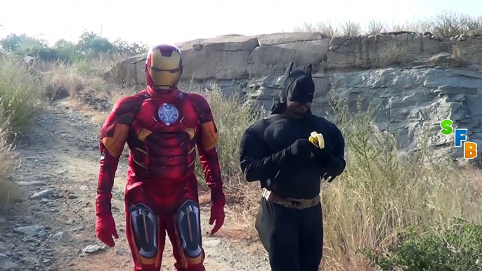 Hulk Vs Batman And Ironman Real Life Superhero Fight Battle - SuperHero Death Match Fight