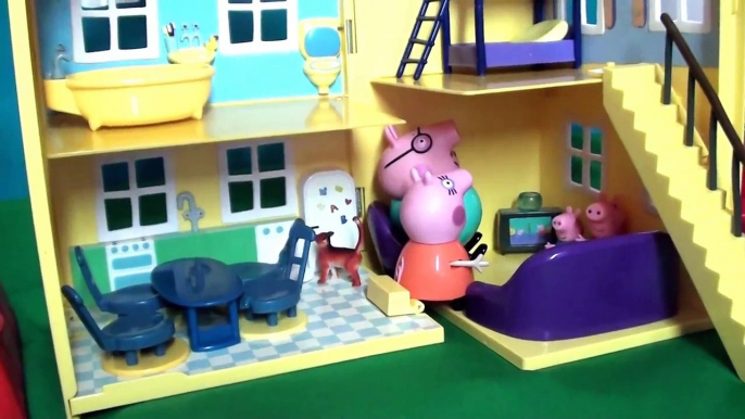 Peppa Pig Свинка Пеппа и ее друзья. Мультфильм для детей. Поход в кафе