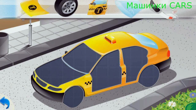 Мультики про машинки МАШИНКИ CARS Машинка такси Развивающие мультики про машинки для детей