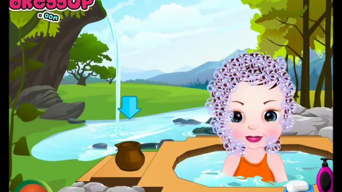 Fun Baby Sophia Outdoor Bath-Full Gameplay for Little Kids-Baby Bathing Games