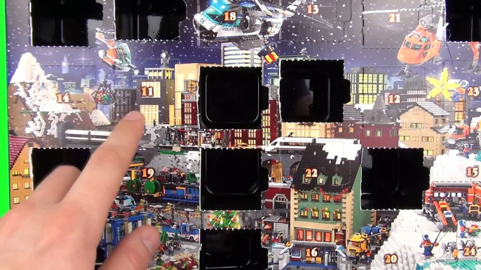 Christmas 2014 Toy Advent Calendar Opening Day 11 With LEGO Star Wars, City, SpongeBob & Barbie