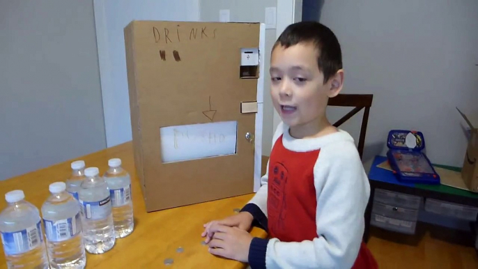 The Ultimate Homemade Cardboard Vending Machine