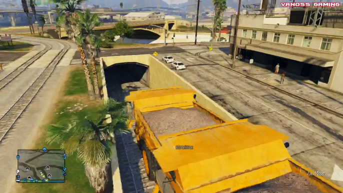 GTA 5 Online Funny Moments Gameplay - Multiple Deliriouss, 1st Person Tunnel Driving (Multiplayer