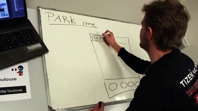 [Tizen Hack Battle Toulouse] Dessine moi ton app - Park Me