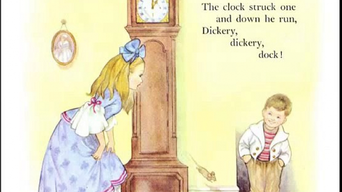 Dickery Dickery Dock. Nursery Rhymes. Baby songs. Mother goose. English rhymes. Fairy tales.