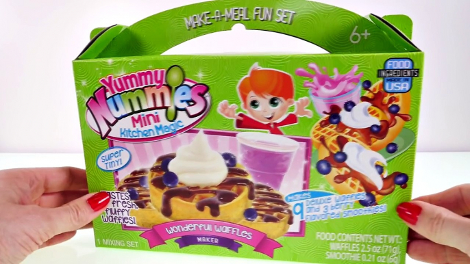 Yummy Nummies Wonderful Waffles Maker Cooking Kit --- DCTC Mini Kitchen Toys