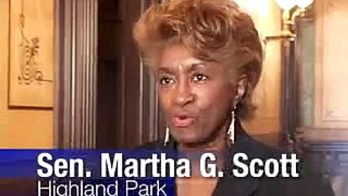 Sen. Martha G. Scott discusses insurance redlining in MI