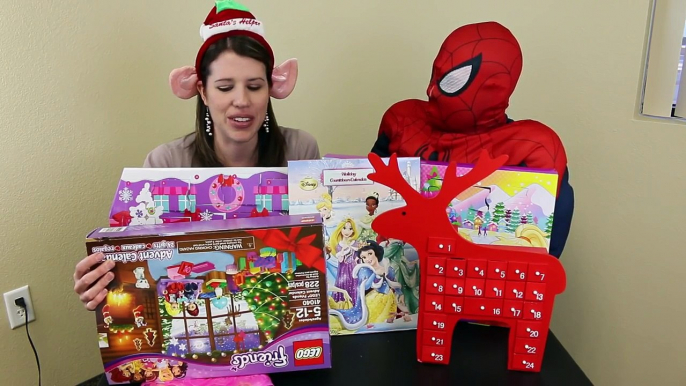 The Little Mermaid Ariel Gets Barbie Advent Calendar Surprise Toys 24 Days Christmas DisneyCarToys