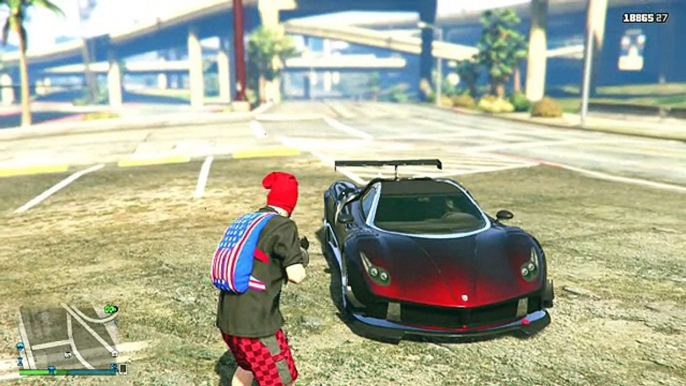 Batmobile in GTA 5 ONLINE - How Change Your Car(OSIRIS) Into BATMOBILE