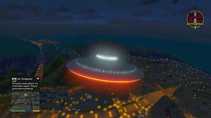 GTA 5 Mods Alien Spaceship Flyable UFO Mod Gameplay Showcase in GTA V ! GTA 5 Mods