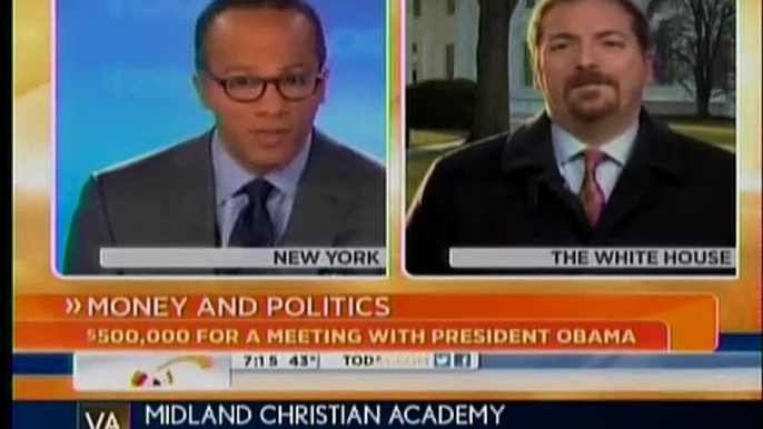 NBCs Chuck Todd: On Campaign Finance, Obamas Words Rarely Match His Actions