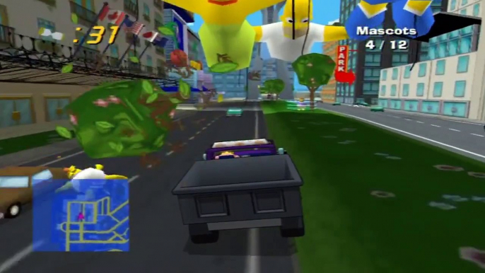 The Simpsons: Road Rage Walkthrough | Mission Mode | All Missions (Xbox/PS2/Gamecube)