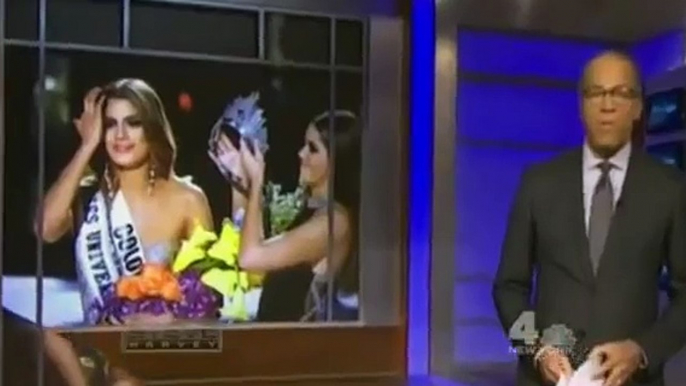 1/19/16 Steve Harvey Talks With Miss Colombia Ariadna Gutierrez Part 1