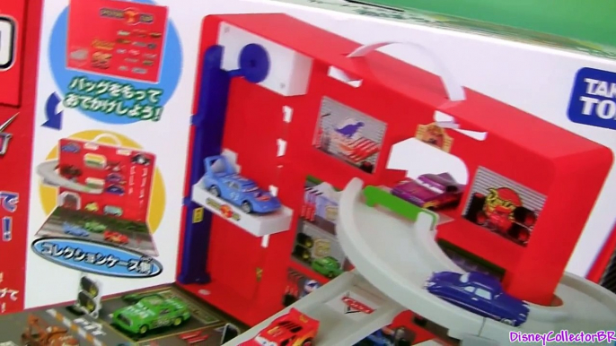 Cars2 Tomica Storage Carry Case Display 19 CARS Disney Pixar Takara Tomy Review by Funtoys