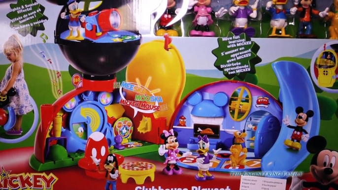 MICKEY MOUSE CLUBHOUSE Disney Junior Mickey Mouse Clubhouse Playset a Mickey Video Toy review