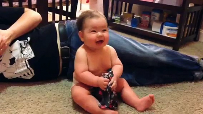Funny 10 months old baby 2013!