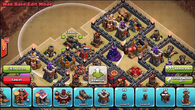 BEST TOWN HALL 9 (TH9) WAR BASE DEFENSE! ANTI HOG, ANTI AIR, ANTI GOLEM ATTACKS NEVER SEEN BEFORE!