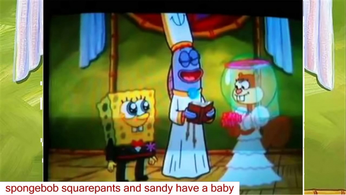 spongebob squarepants and sandy have a baby