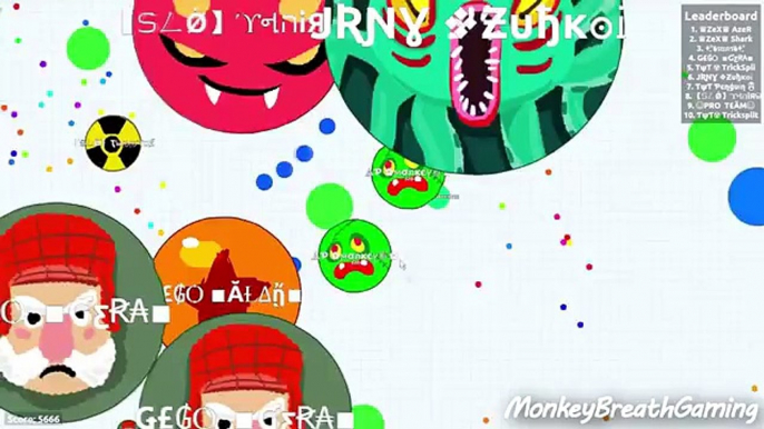 AGAR.IO - TRICKSPLIT/BAIT MONTAGE // + CANNON SPLIT BONUS! // AGARIO GAMEPLAY (Comic FULL HD 720P)