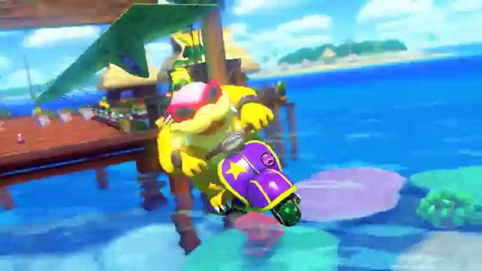 Mario Kart 8 -  Roy Koopa Time Trials (DS) Cheep Cheep Beach