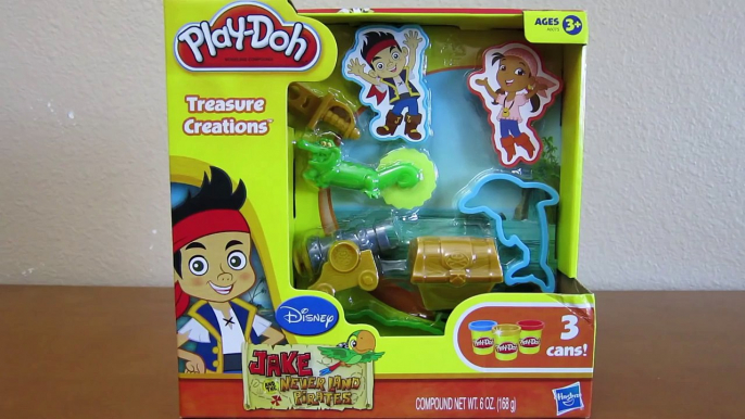 Play-Doh Jake and the Never Land Pirates Treasure Creations Playset by Hasbro Toys!