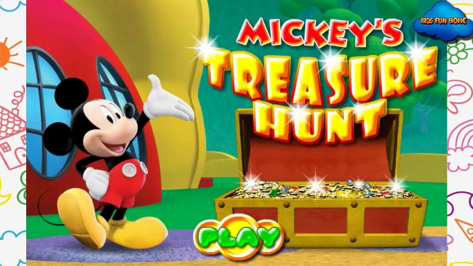 Mickey Mouse ClubHouse Game Video - Mickeys Treasure Hunt Episode - Disney Junior Games