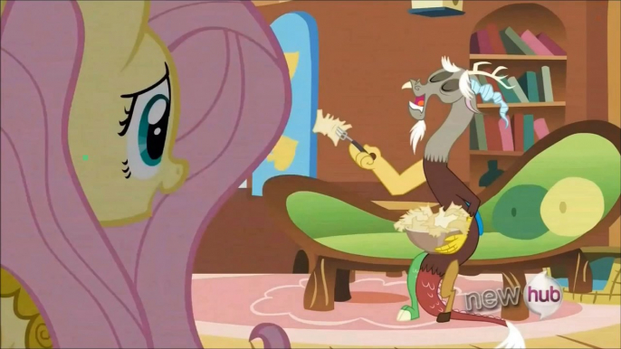 My Little Pony  FiM - Discord alone with Angel [HD]